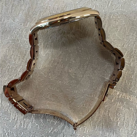 Michael Kors Slim Runway Rose Gold Watch MK3197 Stainless Steel Bracelet - Picture 7 of 9